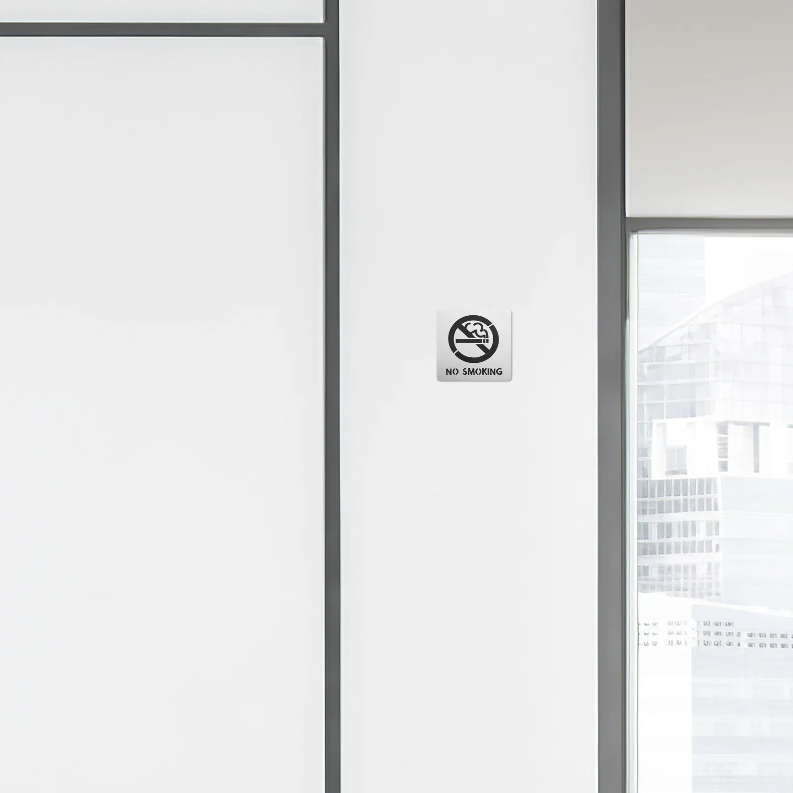 Водонепроницаемая самоклеящаяся акриловая табличка «Не курить» для офисов, конференц-залов, общественных мест, а также для использования на столах.
Водонепроницаемая самоклеящаяся акриловая табличка «Не курить» для офисов, конференц-залов, общественных мест, а также для использования на столах.