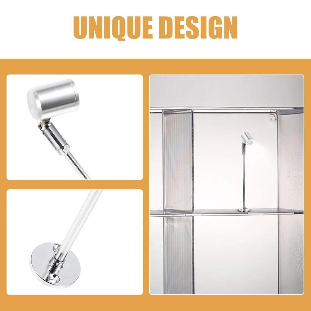 Mini 1W LED Spotlight 315MM Natural White 4000-4200K Adjustable Standing Jewelry Cabinet Display Lighting Household Decor
Mini 1W LED Spotlight 315MM Natural White 4000-4200K Adjustable Standing Jewelry Cabinet Display Lighting Household Decor
