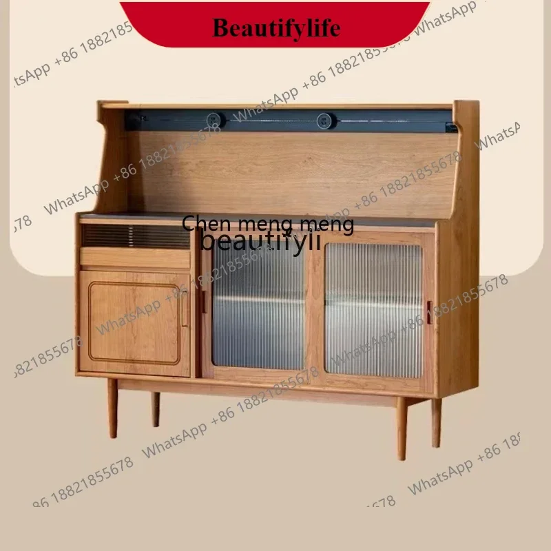 G153 Living Room North Wood Sideboard Cabinet Simple Modern Household Japanese Tea Cabinet Kitchen Stone Plate Locker furniture
G153 Living Room North Wood Sideboard Cabinet Simple Modern Household Japanese Tea Cabinet Kitchen Stone Plate Locker furniture
