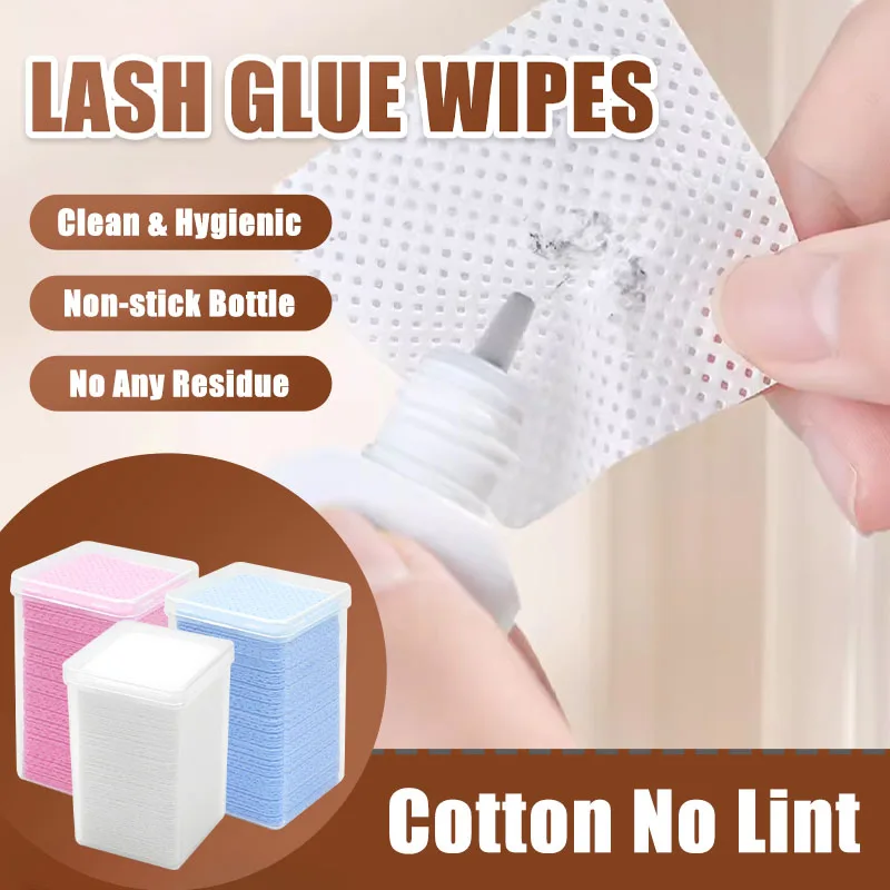 winky beauty 200 counts Eyelash Extension Glue Nozzle Wipes Paper Cotton Glue Bottle Mouth Cleaning Remover Paper makeup tools
winky beauty 200 counts Eyelash Extension Glue Nozzle Wipes Paper Cotton Glue Bottle Mouth Cleaning Remover Paper makeup tools