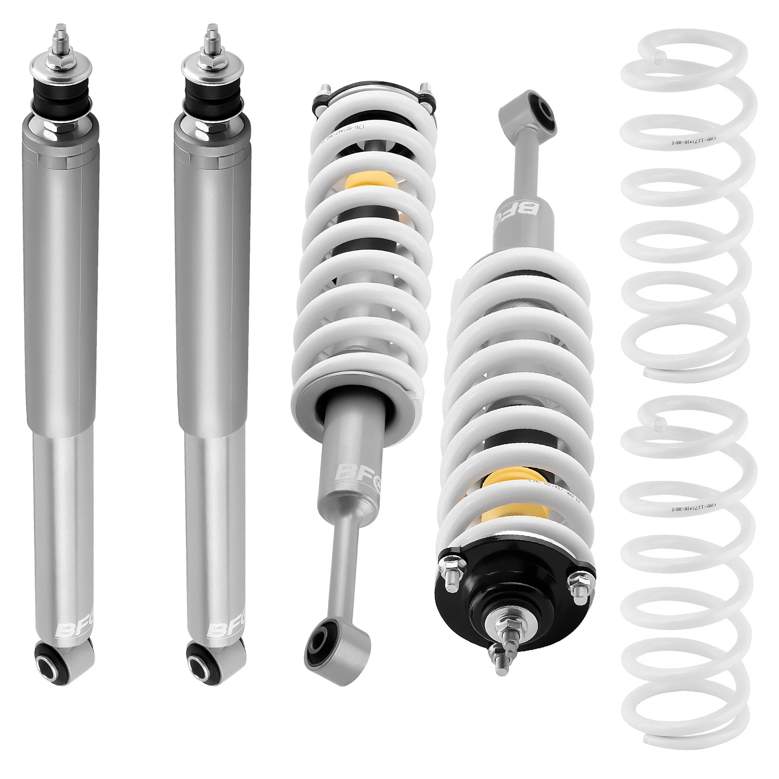 Комплект из 4 амортизаторов (передних и задних) с пружинами для Lexus GX470 2003-2009
Комплект из 4 амортизаторов (передних и задних) с пружинами для Lexus GX470 2003-2009