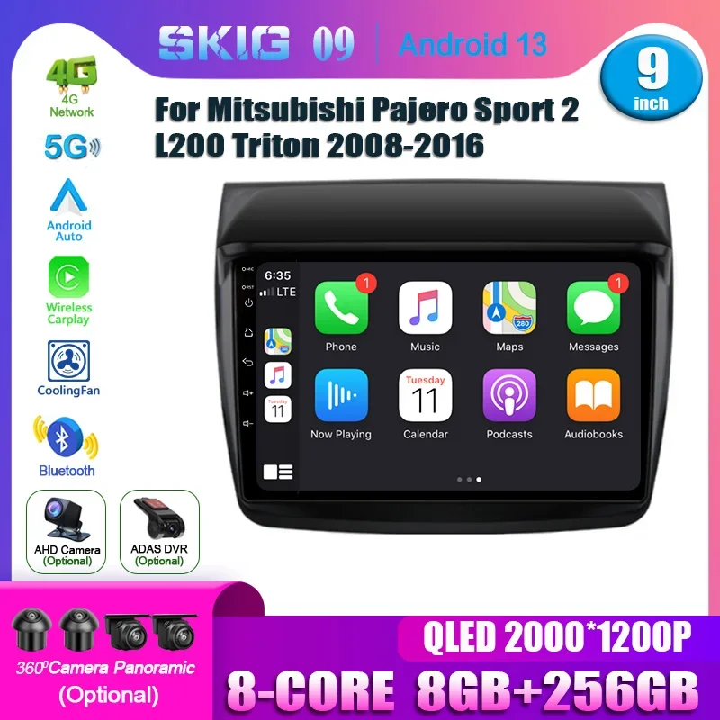 Android 13 For Mitsubishi Pajero Sport 2 L200 Triton 2008-2016 Car Radio Multimedia Player Navigation Stereo GPS 5G NO 2 DIN DVD
Android 13 For Mitsubishi Pajero Sport 2 L200 Triton 2008-2016 Car Radio Multimedia Player Navigation Stereo GPS 5G NO 2 DIN DVD