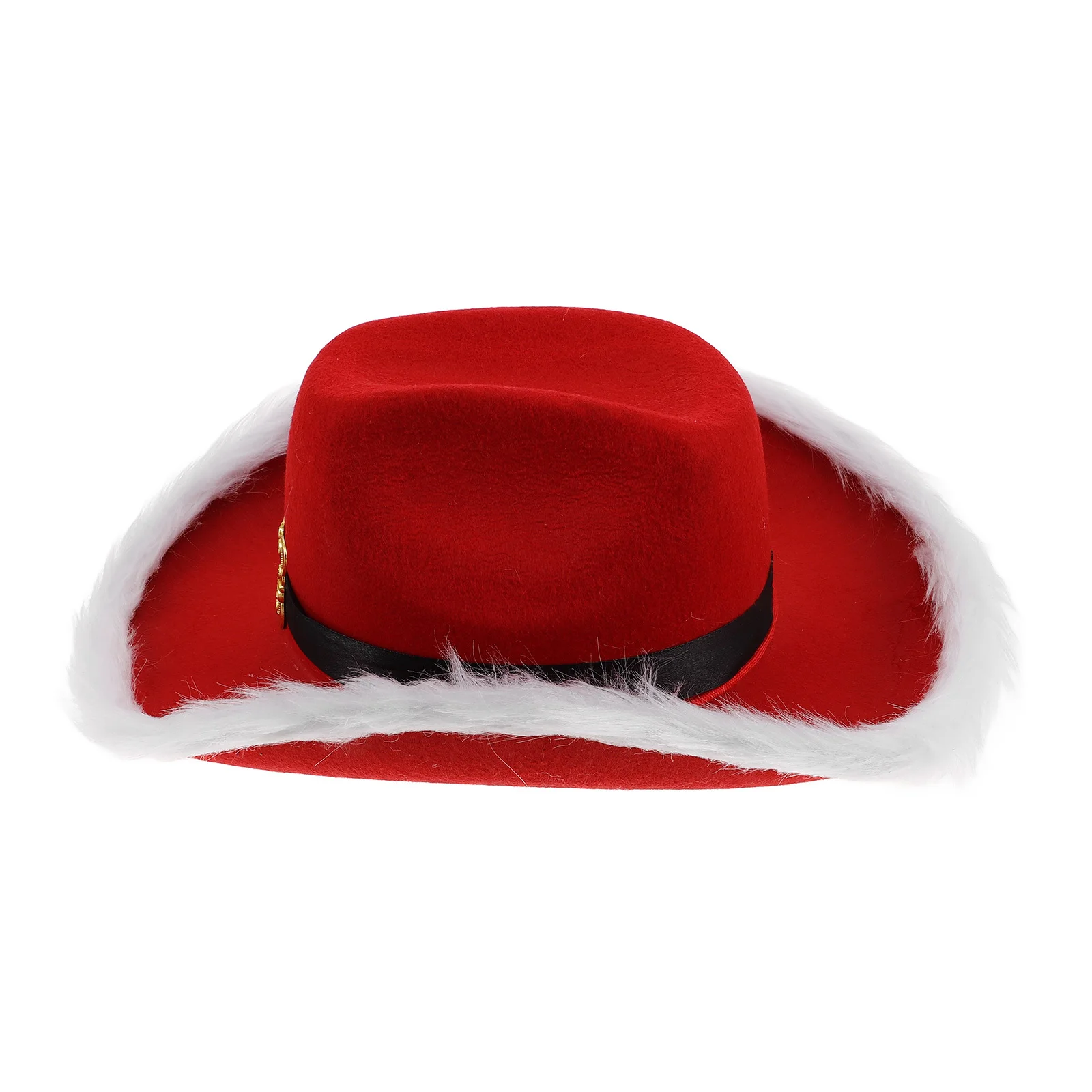 Red Cowgirl Hat White Brim Christmas Santa Claus Western Style Xmas Costume Party Supplies Santa Claus Cosplay Hat
Red Cowgirl Hat White Brim Christmas Santa Claus Western Style Xmas Costume Party Supplies Santa Claus Cosplay Hat