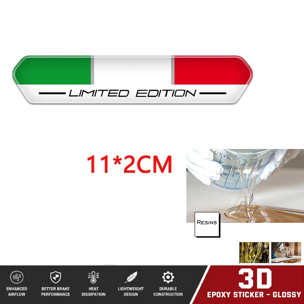 Chrome Reflective Italy Flag Sticker – Limited Edition Motorcycle Tank Decal for Aprilia RSV4/RS4 for Vespa GTS 300 Car Styling
Chrome Reflective Italy Flag Sticker – Limited Edition Motorcycle Tank Decal for Aprilia RSV4/RS4 for Vespa GTS 300 Car Styling