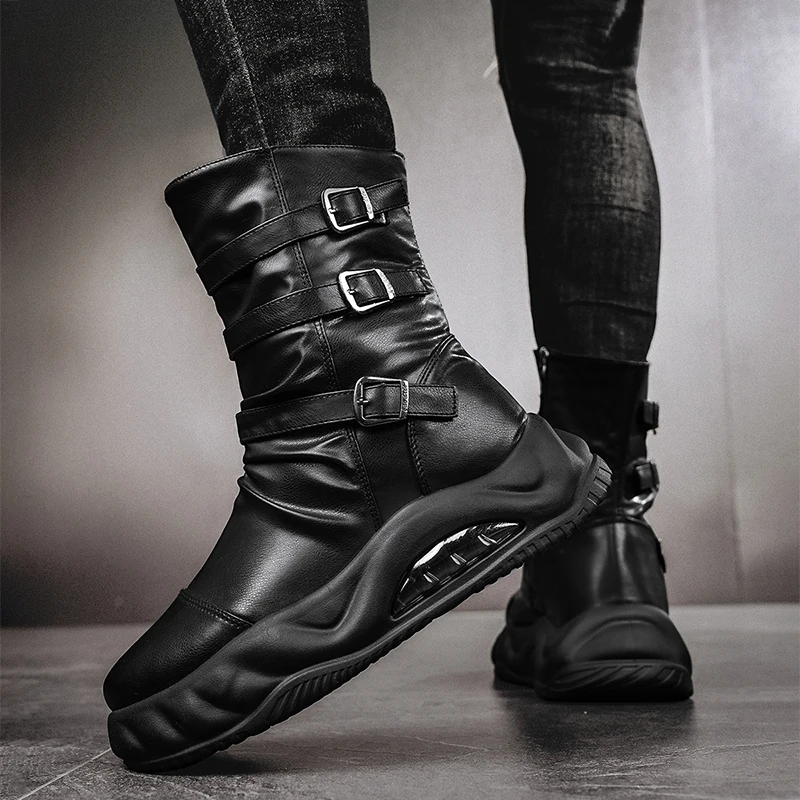 Роскошные мужские ботинки 2026, модные уличные ботинки для отдыха, дизайнерские мужские ботинки на платформе с молнией, удобные рабочие ботинки Zapatos De Hombre
Роскошные мужские ботинки 2026, модные уличные ботинки для отдыха, дизайнерские мужские ботинки на платформе с молнией, удобные рабочие ботинки Zapatos De Hombre