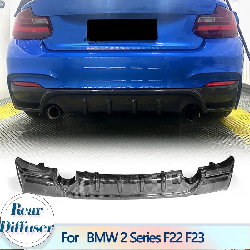 Car Rear Bumper Diffuser Lip Spoiler for BMW 2 Series F22 F23 2-Door M Sport 2014-2017 Carbon Fiber/FRP Rear Diffuser BodyKit
Car Rear Bumper Diffuser Lip Spoiler for BMW 2 Series F22 F23 2-Door M Sport 2014-2017 Carbon Fiber/FRP Rear Diffuser BodyKit
