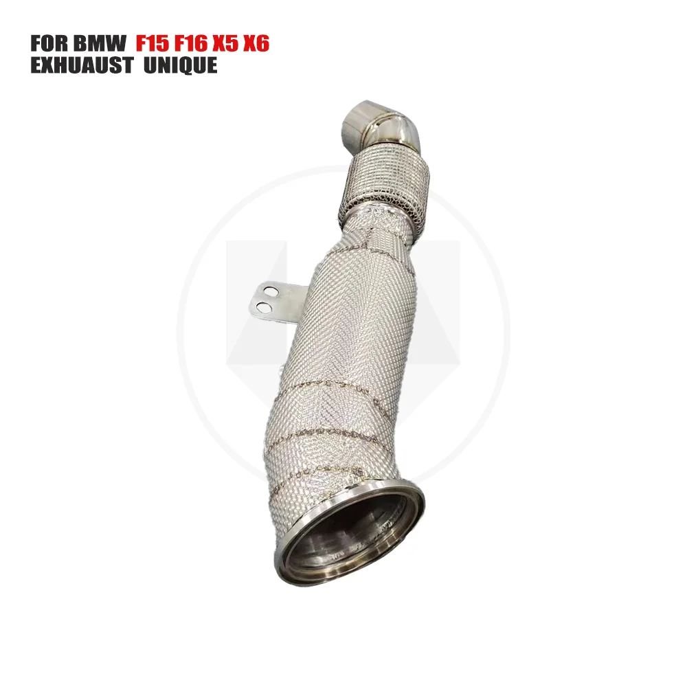 UNIQUE Exhaust System High Flow Performance Downpipe for BMW F15 F16 3.0T 2017- Car Accessories With Catalytic Converter
UNIQUE Exhaust System High Flow Performance Downpipe for BMW F15 F16 3.0T 2017- Car Accessories With Catalytic Converter