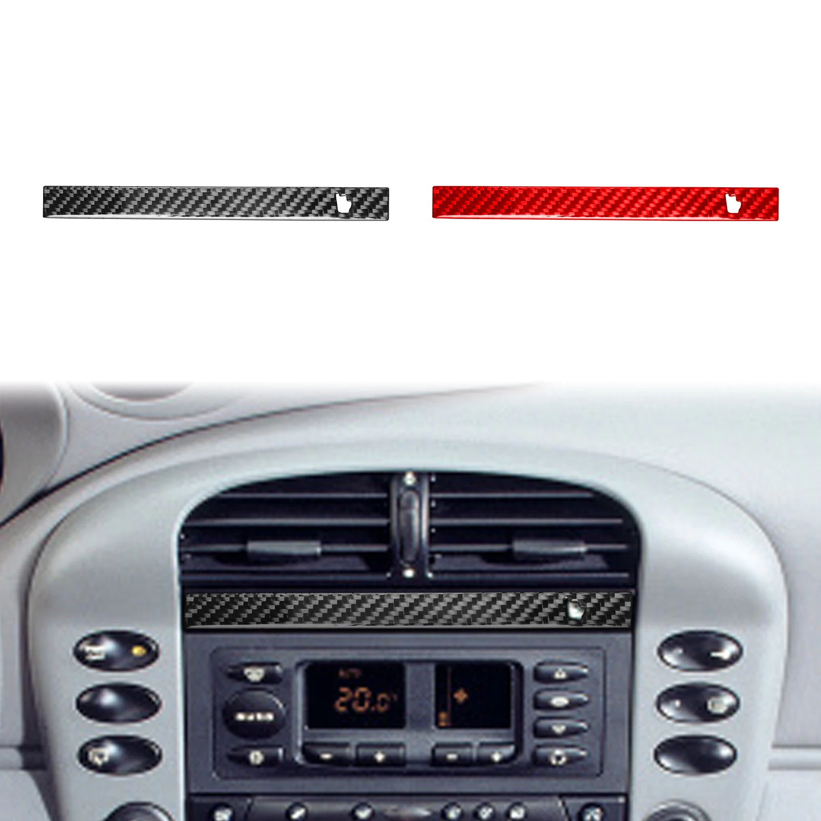 For Porsche 911 996 1997-2004 Car Accessories Carbon Fiber Center Console Air Condition Strip Interior Cover Tuning Stickers
For Porsche 911 996 1997-2004 Car Accessories Carbon Fiber Center Console Air Condition Strip Interior Cover Tuning Stickers