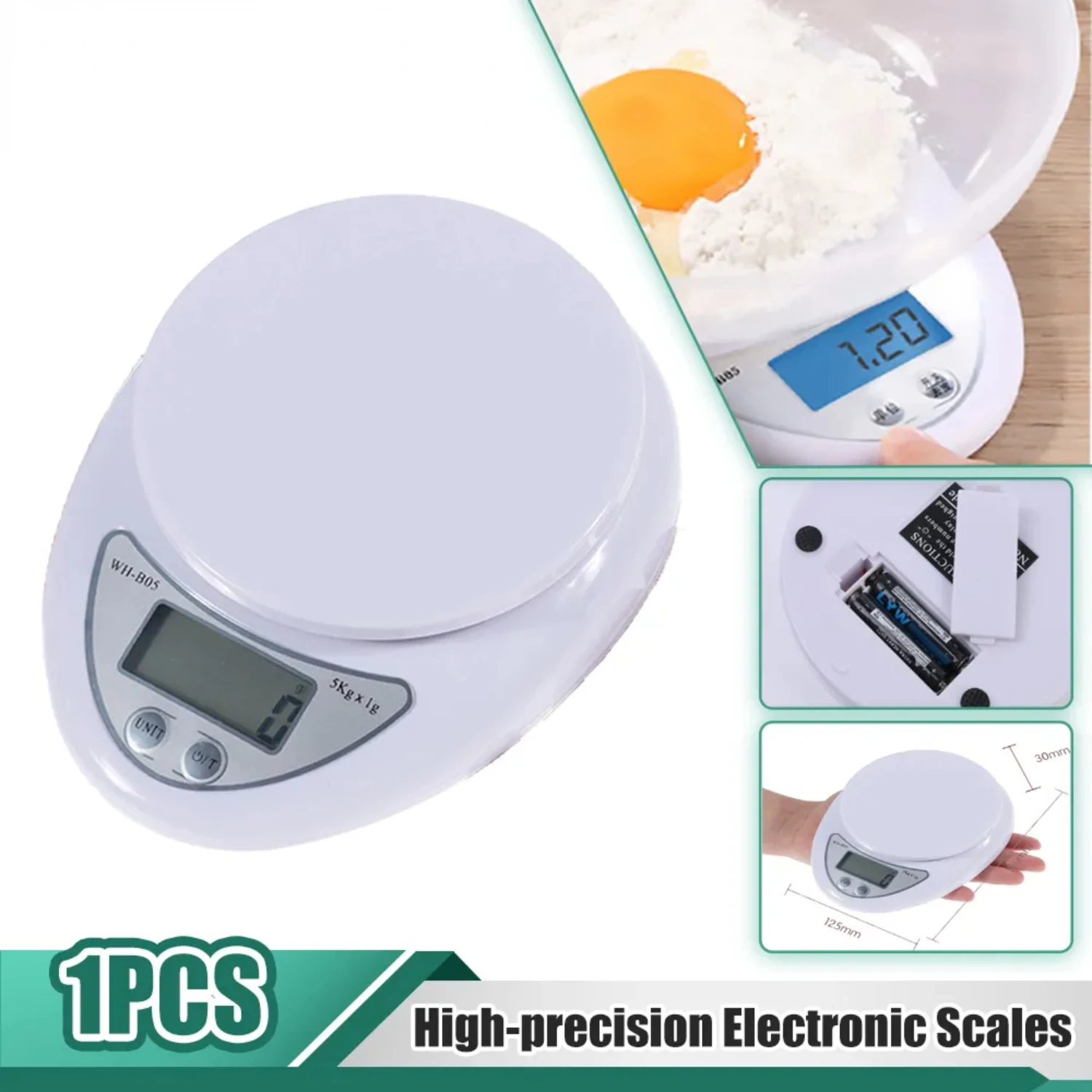 Portable Electronic Scale LED Kitchen Scale Pastry Food Weighing Pressure Scale Digital Scale Weighing Scales Kitchen Accessorie
Portable Electronic Scale LED Kitchen Scale Pastry Food Weighing Pressure Scale Digital Scale Weighing Scales Kitchen Accessorie