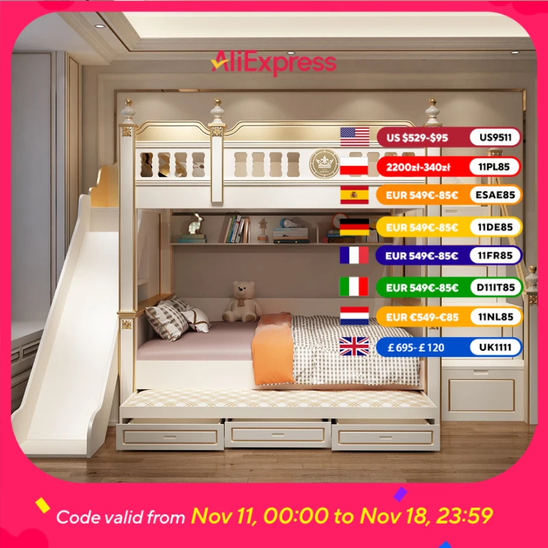 Sleeping Frame Kids Beds Decoration Comforter Modern Style Bedroom Children Beds Design Safety Litera Infantil Kids Furniture
Sleeping Frame Kids Beds Decoration Comforter Modern Style Bedroom Children Beds Design Safety Litera Infantil Kids Furniture