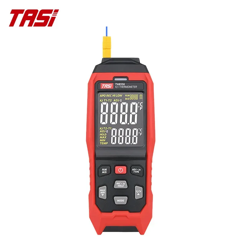 For Sea Shipping, CustomizedTASI TA612A K/J Dual Channel Probe Plastic Type K Thermometer Hot Sale Thermocouple OEM ODM Supporte
For Sea Shipping, CustomizedTASI TA612A K/J Dual Channel Probe Plastic Type K Thermometer Hot Sale Thermocouple OEM ODM Supporte