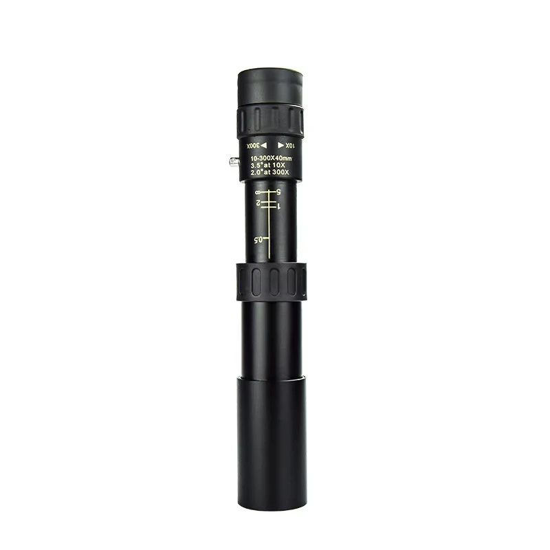 10-300X40 Monocular Telescope HD Powerful Portable Binoculars Zoom High Quality BAK4-Prism Waterproof for Camping
10-300X40 Monocular Telescope HD Powerful Portable Binoculars Zoom High Quality BAK4-Prism Waterproof for Camping