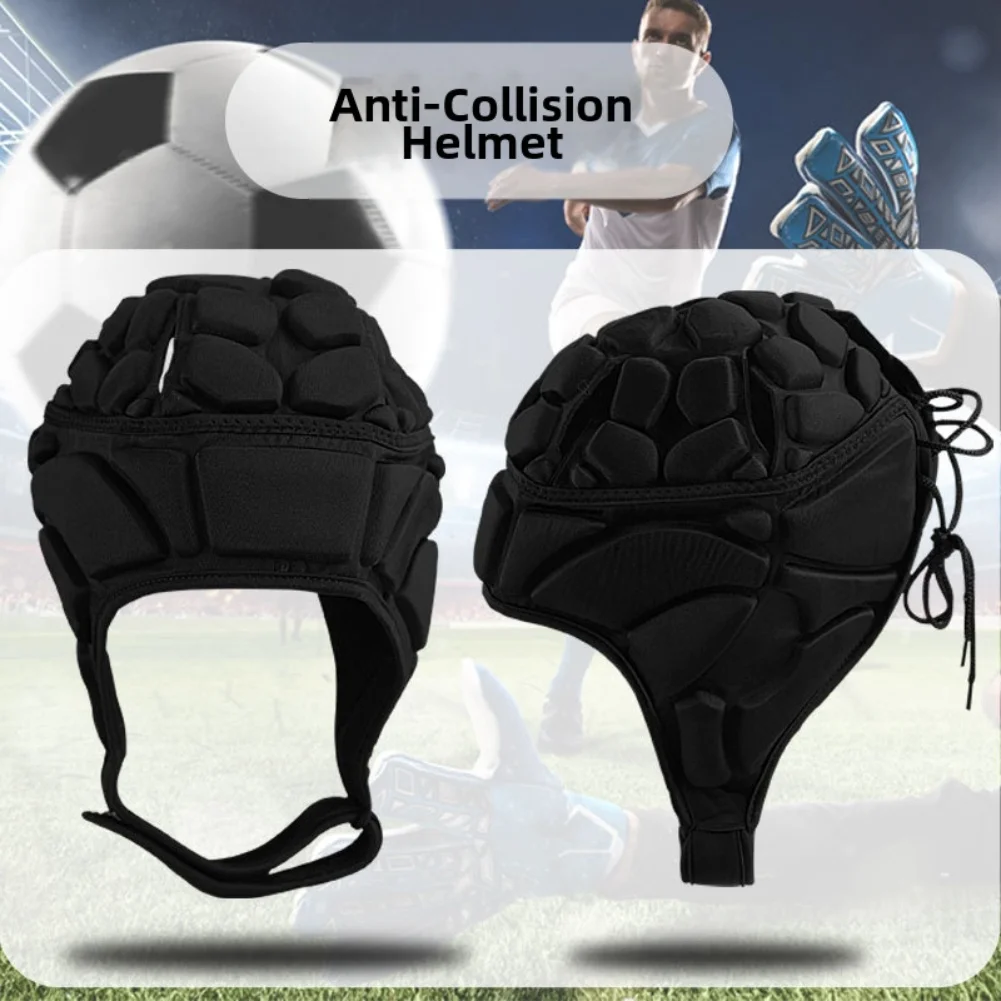 Safety Helmet EVA Helmet English Style Headgear Football Goalkeeper Rugby Helmet Skiing Skateboarding Cycling Headgea Black
Safety Helmet EVA Helmet English Style Headgear Football Goalkeeper Rugby Helmet Skiing Skateboarding Cycling Headgea Black