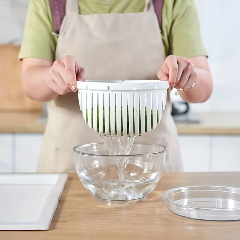 1pc, Double Layer Drain Basket, Vegetable Washing Basket, Colander Basket, Plastic Strainer Basket, Reusable Washing Basket, Hou
1pc, Double Layer Drain Basket, Vegetable Washing Basket, Colander Basket, Plastic Strainer Basket, Reusable Washing Basket, Hou