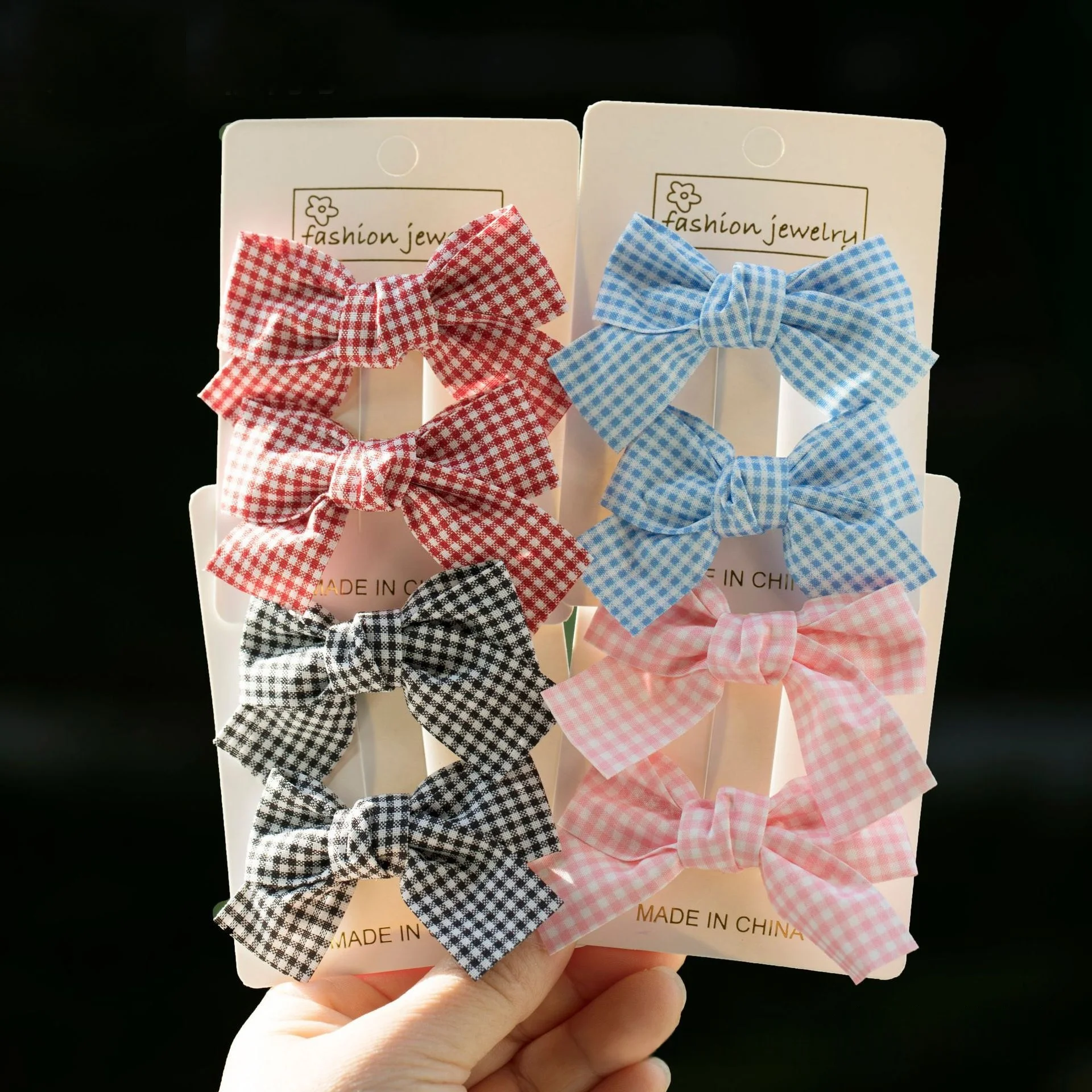80 PCS/Lot, Handmade Plaid Ribbon Bow Hair Clips For Kids Girls Hair Accessories
80 PCS/Lot, Handmade Plaid Ribbon Bow Hair Clips For Kids Girls Hair Accessories