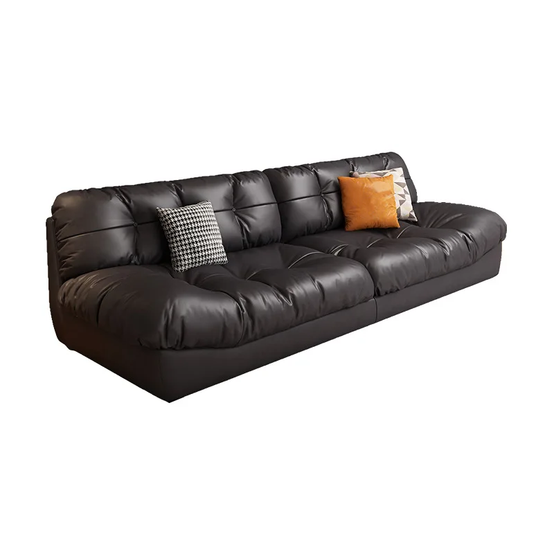 Nordic style, leather, sofa, cloud, down, solid wood, straight row, three people, living room
Nordic style, leather, sofa, cloud, down, solid wood, straight row, three people, living room