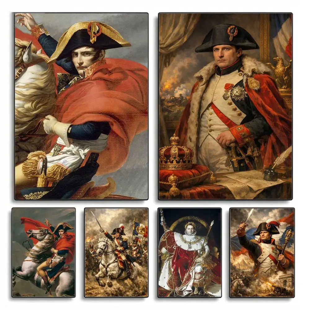 N-Napoleon Bonaparte Painting Poster HD Self Adhesive Waterproof Wall Art Ideal for Home Office Dorm Gift
N-Napoleon Bonaparte Painting Poster HD Self Adhesive Waterproof Wall Art Ideal for Home Office Dorm Gift