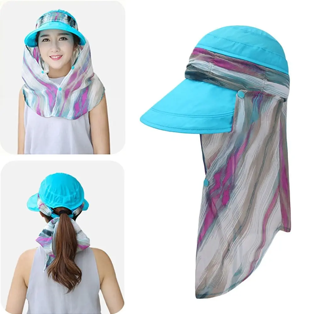 Travel Wide Brim Summer Bucket Hat Neck Protection With Shawl Panama Caps Ponytail Solid Color Beach Cap Women
Travel Wide Brim Summer Bucket Hat Neck Protection With Shawl Panama Caps Ponytail Solid Color Beach Cap Women