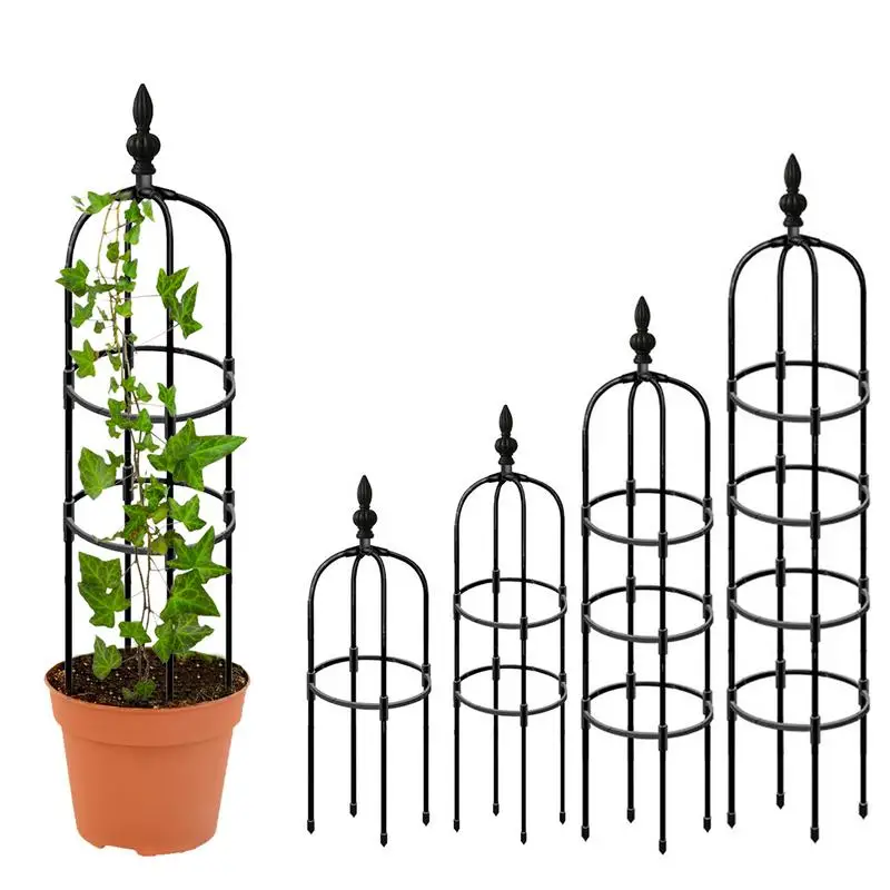 Garden Obelisk Trellis Plant Climbing Frames Outdoor Flower Stand Portable Plant Support Metal Tubular Frame Plant Structure
Garden Obelisk Trellis Plant Climbing Frames Outdoor Flower Stand Portable Plant Support Metal Tubular Frame Plant Structure