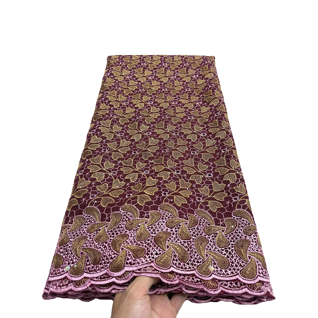 Nigerian Tulle Lace Fabric Cotton Damask High Quality Embroidery Sew Wedding Dress 5 Yards Women Latest Cotton Lace Fabric
Nigerian Tulle Lace Fabric Cotton Damask High Quality Embroidery Sew Wedding Dress 5 Yards Women Latest Cotton Lace Fabric