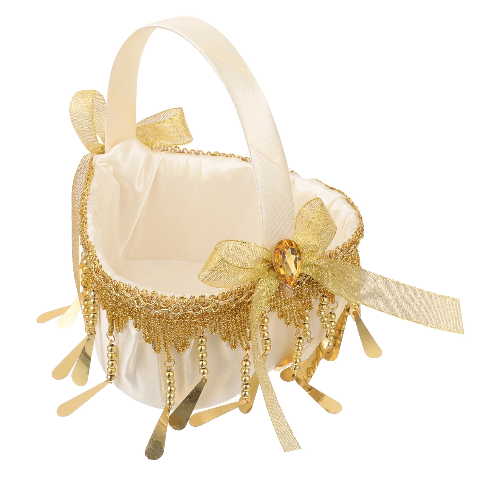 Wedding Flower Basket Golden Small Size Portable H for Petals Rustic Rattan Bride Party Decoration Accessories
Wedding Flower Basket Golden Small Size Portable H for Petals Rustic Rattan Bride Party Decoration Accessories