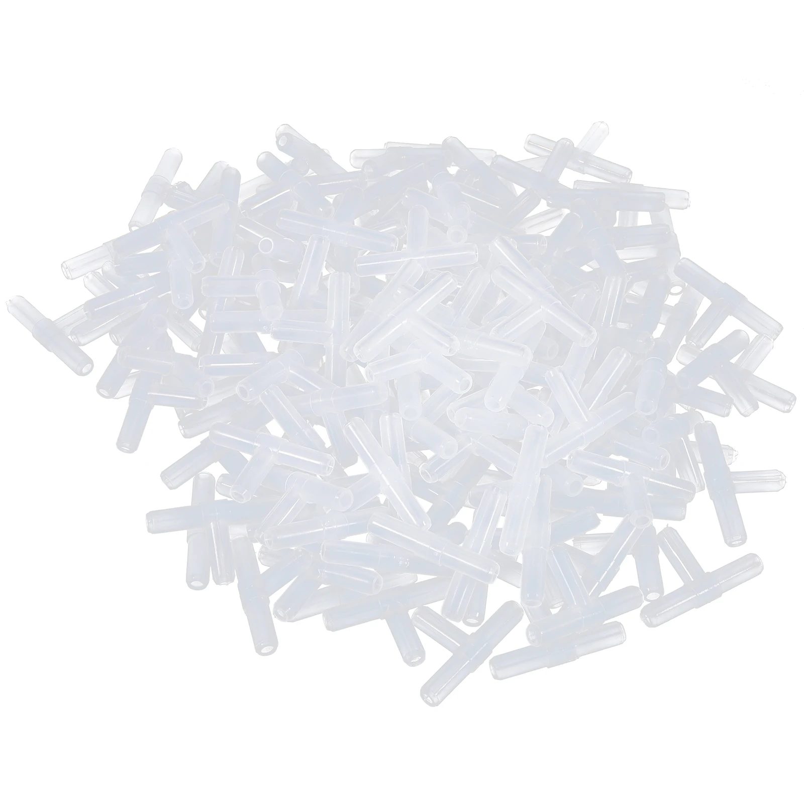 300 Pcs Plastic Air Hose Tee Connectors Fish Tank Aquarium Pond Splitter Tubing Joints White Color Practical Long
300 Pcs Plastic Air Hose Tee Connectors Fish Tank Aquarium Pond Splitter Tubing Joints White Color Practical Long