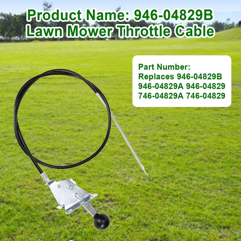 For Craftsman Mower Lawn Tractor Replacement Throttle Cable- OEM Part Numbers 946-04829B 746-04829 946-04829A 746-04829A Tool
For Craftsman Mower Lawn Tractor Replacement Throttle Cable- OEM Part Numbers 946-04829B 746-04829 946-04829A 746-04829A Tool