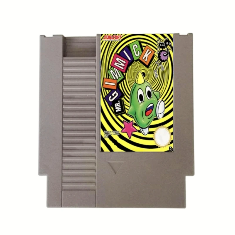 Mr. Gimmick!(полный звук), английский 8-битный игровой картридж в стиле ретро для консоли NES, 72-контактный видеокартридж для игр
Mr. Gimmick!(полный звук), английский 8-битный игровой картридж в стиле ретро для консоли NES, 72-контактный видеокартридж для игр