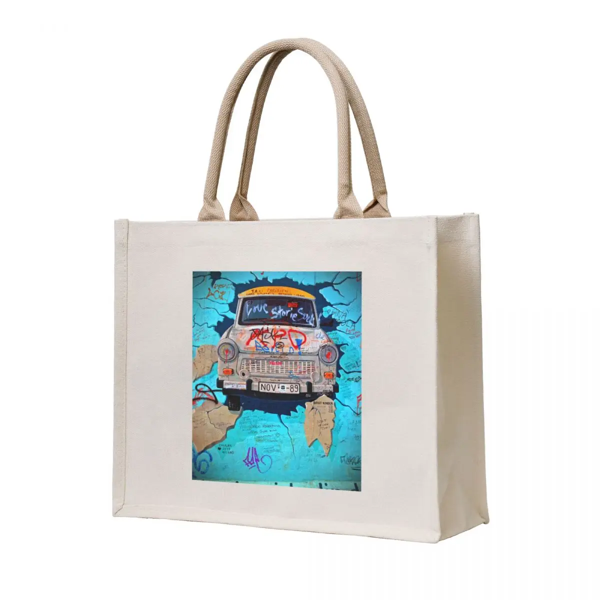 Artwork Street Art Berlin Wall Germany Tote Bag tote bag custom sacs de shopping Women's bag Reusable bags
Artwork Street Art Berlin Wall Germany Tote Bag tote bag custom sacs de shopping Women's bag Reusable bags