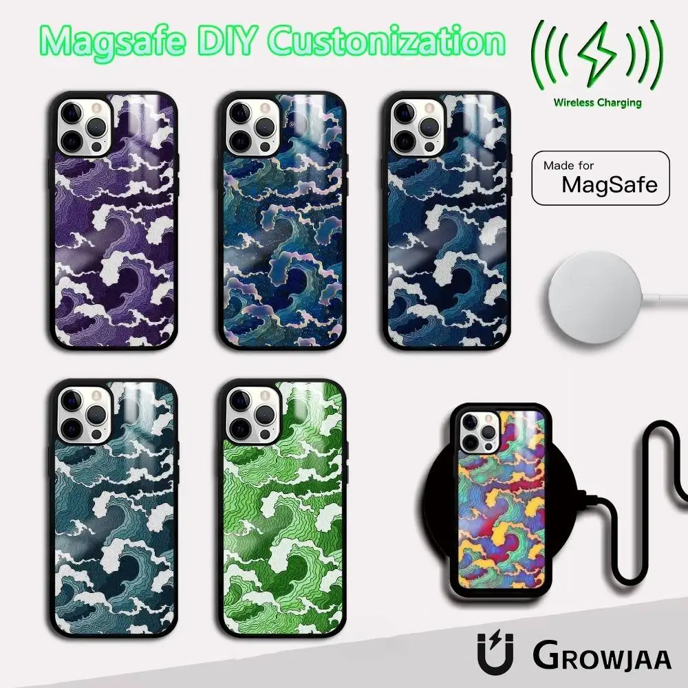 Japanese-style Waves Phone Case For IPhone 16 15 14 13 12 11 Pro Max Plus Mini Magsafe Mirror Wireless Magnetic Funda
Japanese-style Waves Phone Case For IPhone 16 15 14 13 12 11 Pro Max Plus Mini Magsafe Mirror Wireless Magnetic Funda