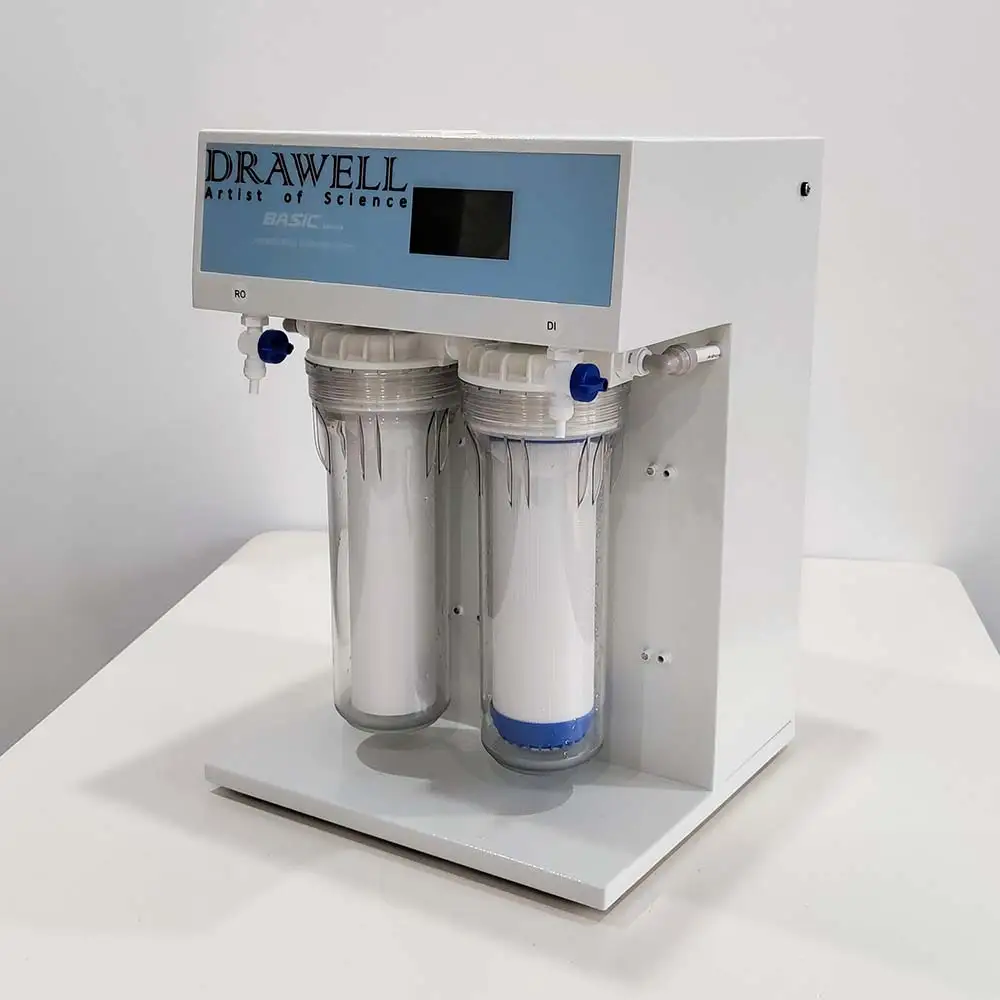 Drawell Basic-Q Cheap Laboratory Use Water Purifier 15/30/45L RO/Di/Ultrapure Lab Water Purification System
Drawell Basic-Q Cheap Laboratory Use Water Purifier 15/30/45L RO/Di/Ultrapure Lab Water Purification System