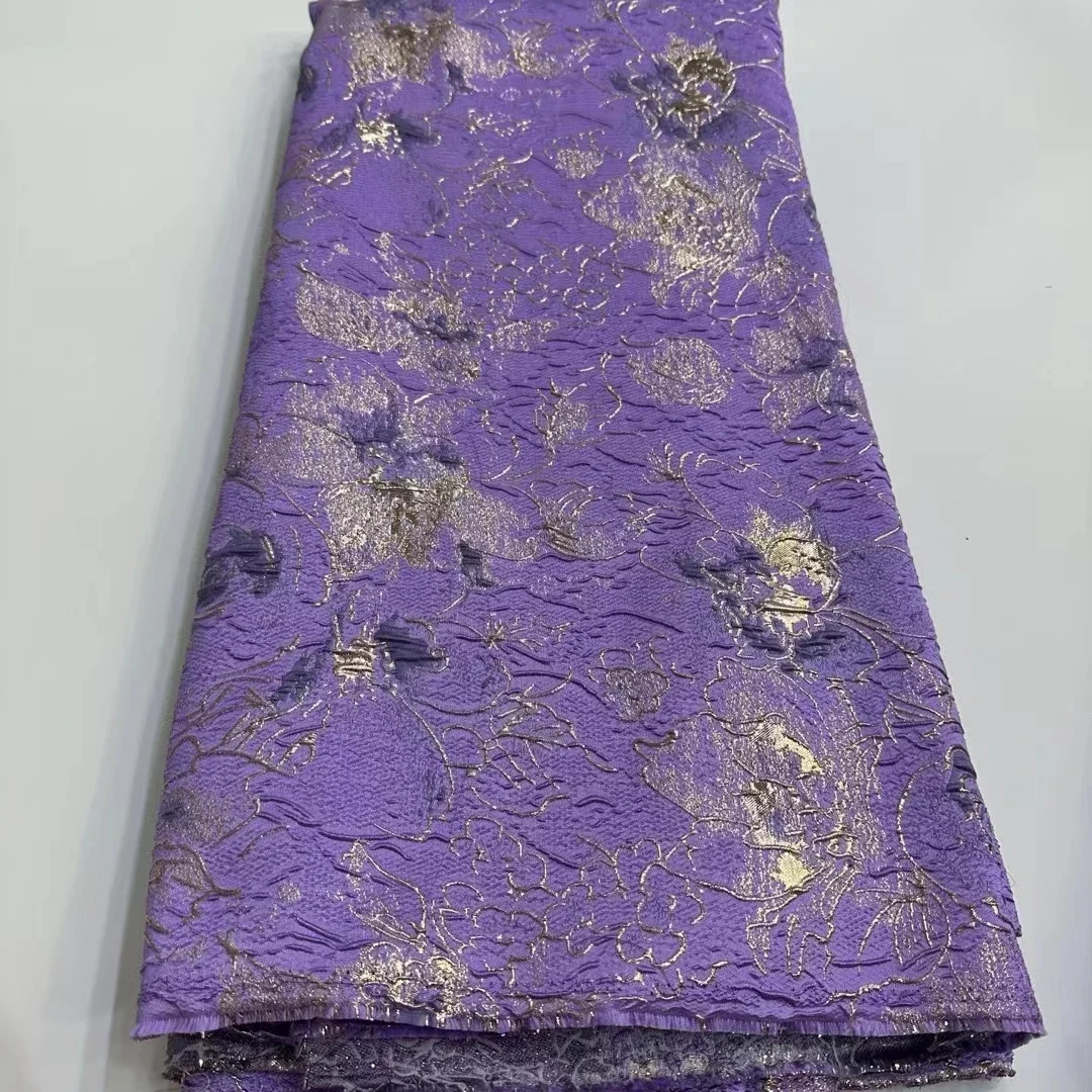 Latest Jacquard French Lace Fabric 2024 High Quality Brocade African Lace Fabric For Nigerian Women Wedding Party Dress LJK2409
Latest Jacquard French Lace Fabric 2024 High Quality Brocade African Lace Fabric For Nigerian Women Wedding Party Dress LJK2409