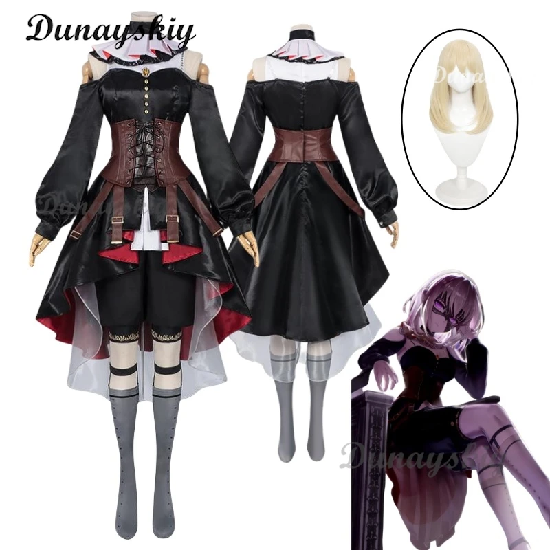 BanG Dream Ave Mujica Misumi Uika Cosplay Costume Wig Doloris Coat Trousers Earrings Socks Props Women Girls Stage Costume Party
BanG Dream Ave Mujica Misumi Uika Cosplay Costume Wig Doloris Coat Trousers Earrings Socks Props Women Girls Stage Costume Party