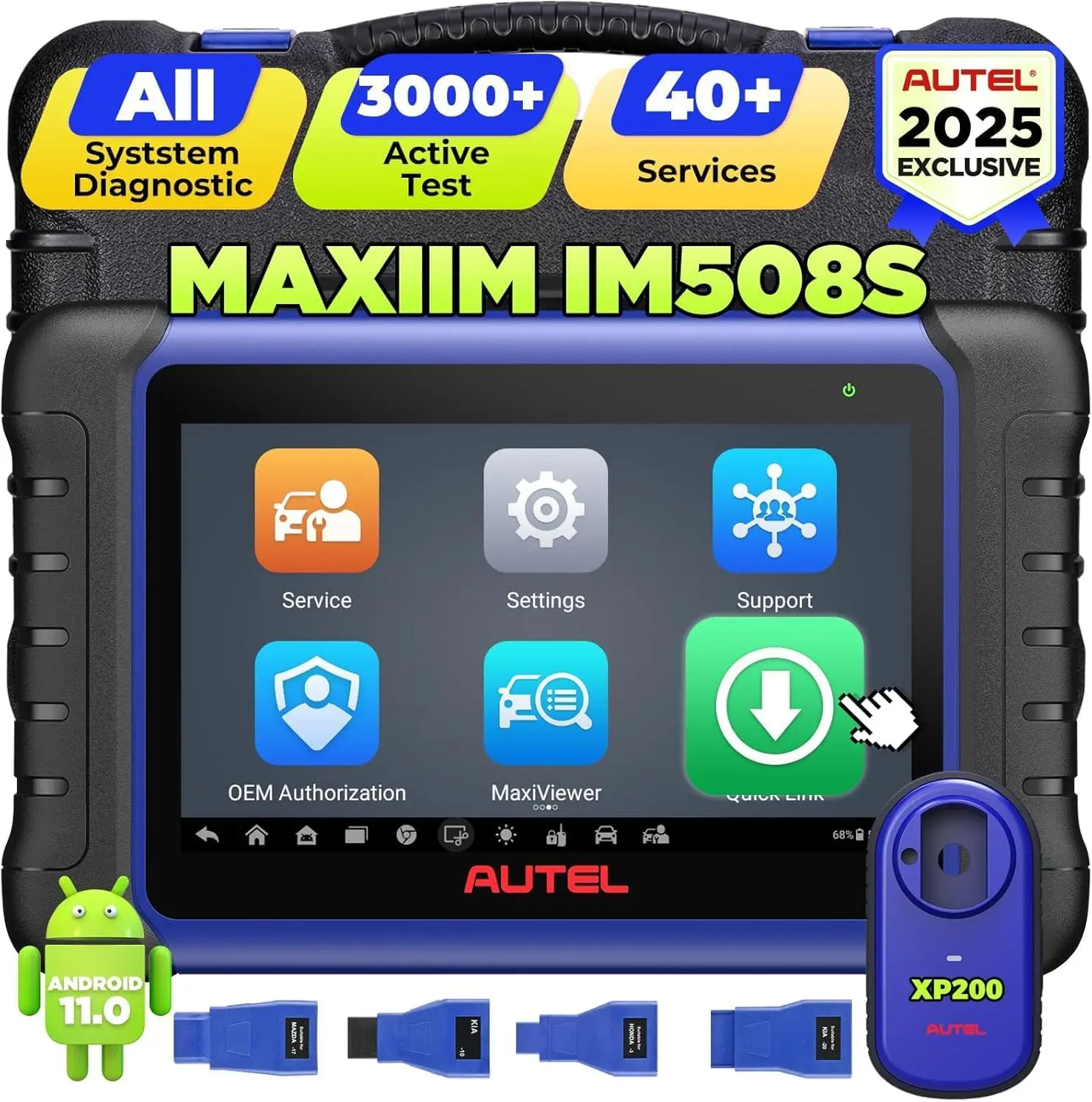 Autel MaxiIM IM508S автомобильный брелок-программатор IMMO Tool инструмент для автоматического программирования ключей обучение ключа полная система диагностический сканер инструмент
Autel MaxiIM IM508S автомобильный брелок-программатор IMMO Tool инструмент для автоматического программирования ключей обучение ключа полная система диагностический сканер инструмент