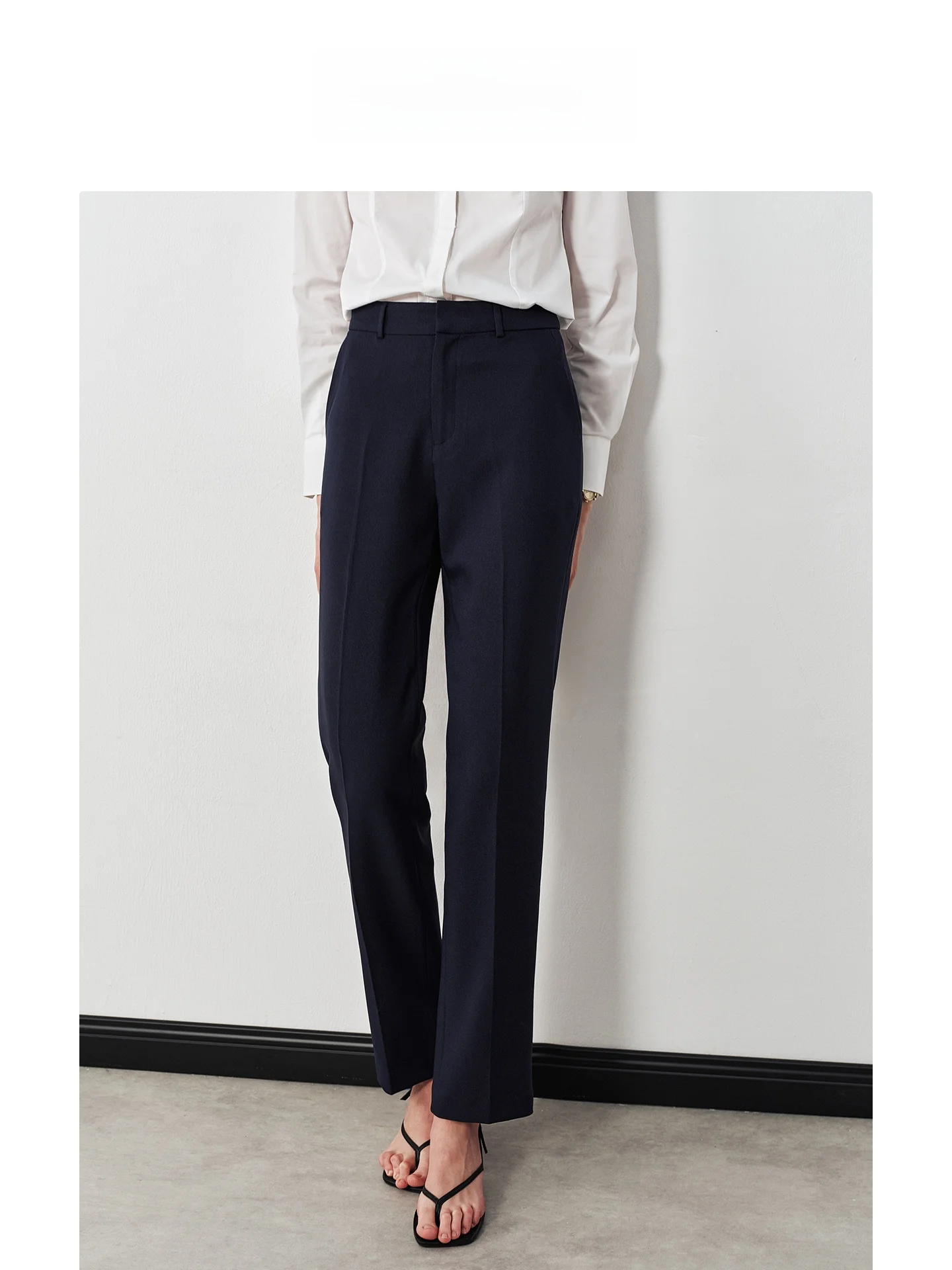 LeLenth Business Pants Women's Slim Straight Leg Suit Trousers for Career Interview Commute High Waist Zipper Casual Pants
LeLenth Business Pants Women's Slim Straight Leg Suit Trousers for Career Interview Commute High Waist Zipper Casual Pants
