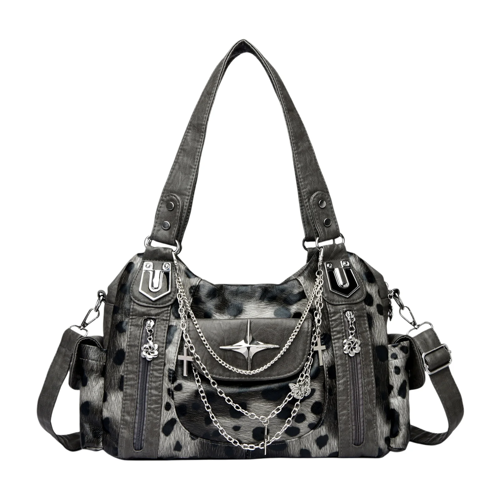 PU Leather Large Capacity Crossbody Bag with Adjustable Strap Messenger Bag for Women Ladies Work Shopping Travel Daily Use
PU Leather Large Capacity Crossbody Bag with Adjustable Strap Messenger Bag for Women Ladies Work Shopping Travel Daily Use