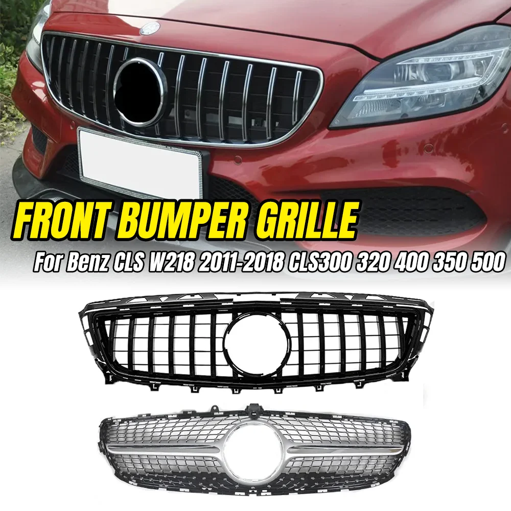 Diamond Front Grille for Mercedes BENZ CLS W218 2011-2018 CLS300 320 400 350 500 GT Sport Grill Front Bumper Replacement
Diamond Front Grille for Mercedes BENZ CLS W218 2011-2018 CLS300 320 400 350 500 GT Sport Grill Front Bumper Replacement