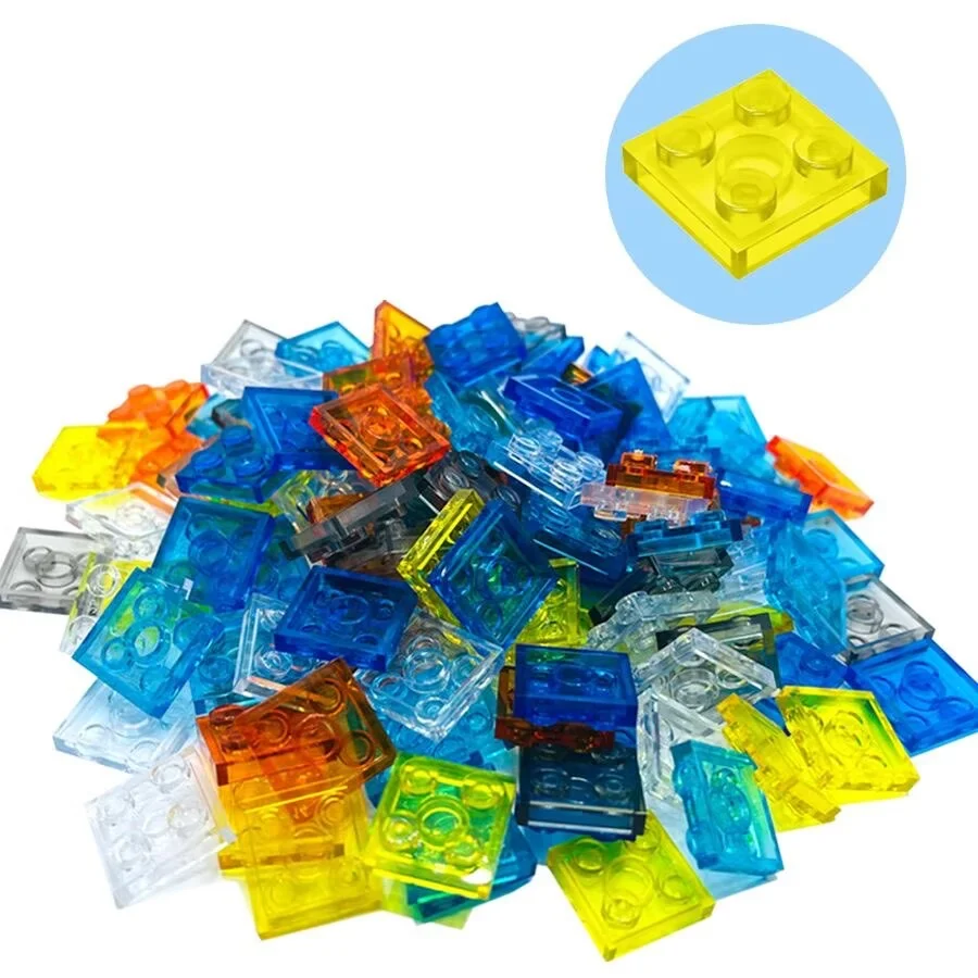 60pcs MOC transparent building block accessories 3022dy assembled building block toys 2x2 thin slab foundation board gift
60pcs MOC transparent building block accessories 3022dy assembled building block toys 2x2 thin slab foundation board gift