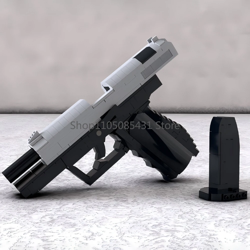 Конструктор MOC «Пистолет P99» в стиле секретного агента, с разборным магазином, коллекционный набор для взрослых, 530 деталей
Конструктор MOC «Пистолет P99» в стиле секретного агента, с разборным магазином, коллекционный набор для взрослых, 530 деталей