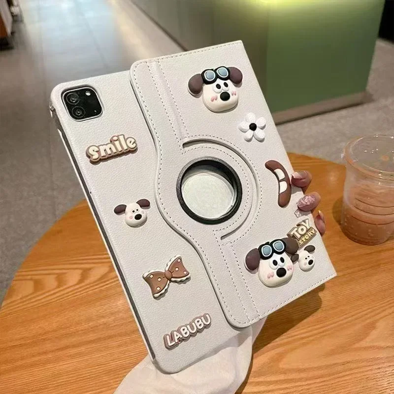 Cute Puppy Ipad Case for 2025 A16 11th Pro 21 22 11in Case 10th Generation Air4 5 10.9in Case Mini6 360° Rotate Protective Cover
Cute Puppy Ipad Case for 2025 A16 11th Pro 21 22 11in Case 10th Generation Air4 5 10.9in Case Mini6 360° Rotate Protective Cover