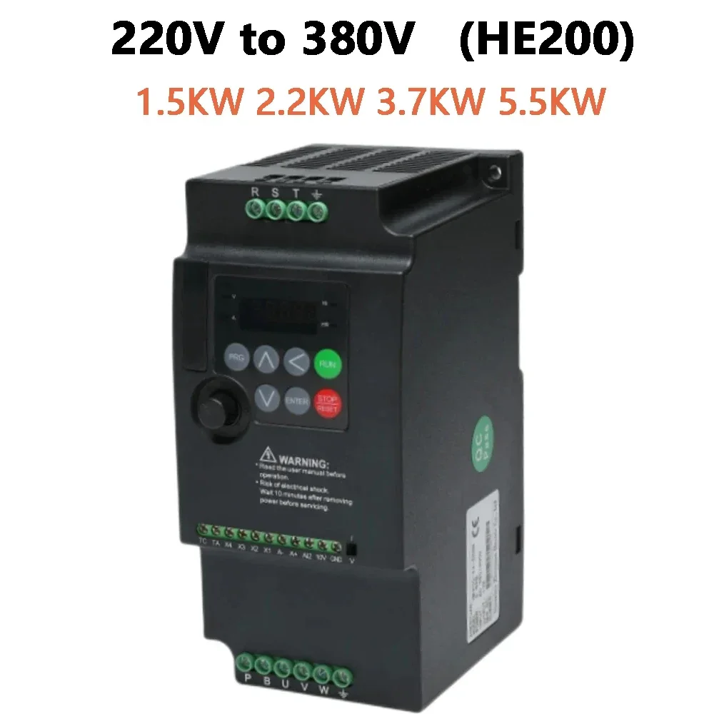 ZUKED VFD преобразователь 220 В 380 В преобразователь частоты 0,75/1,5/2,2/4/5,5 кВт преобразователь частоты привод с переменной частотой suswe
ZUKED VFD преобразователь 220 В 380 В преобразователь частоты 0,75/1,5/2,2/4/5,5 кВт преобразователь частоты привод с переменной частотой suswe