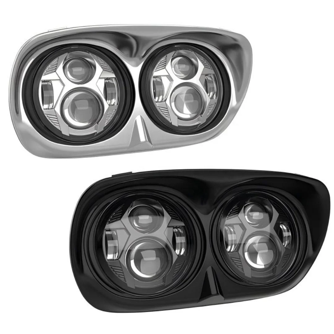 105 Watt High Power High/Low Light Motorcycle Headlights For Road Gliding 1998-2013 Light Emitting Diode Headlights
105 Watt High Power High/Low Light Motorcycle Headlights For Road Gliding 1998-2013 Light Emitting Diode Headlights