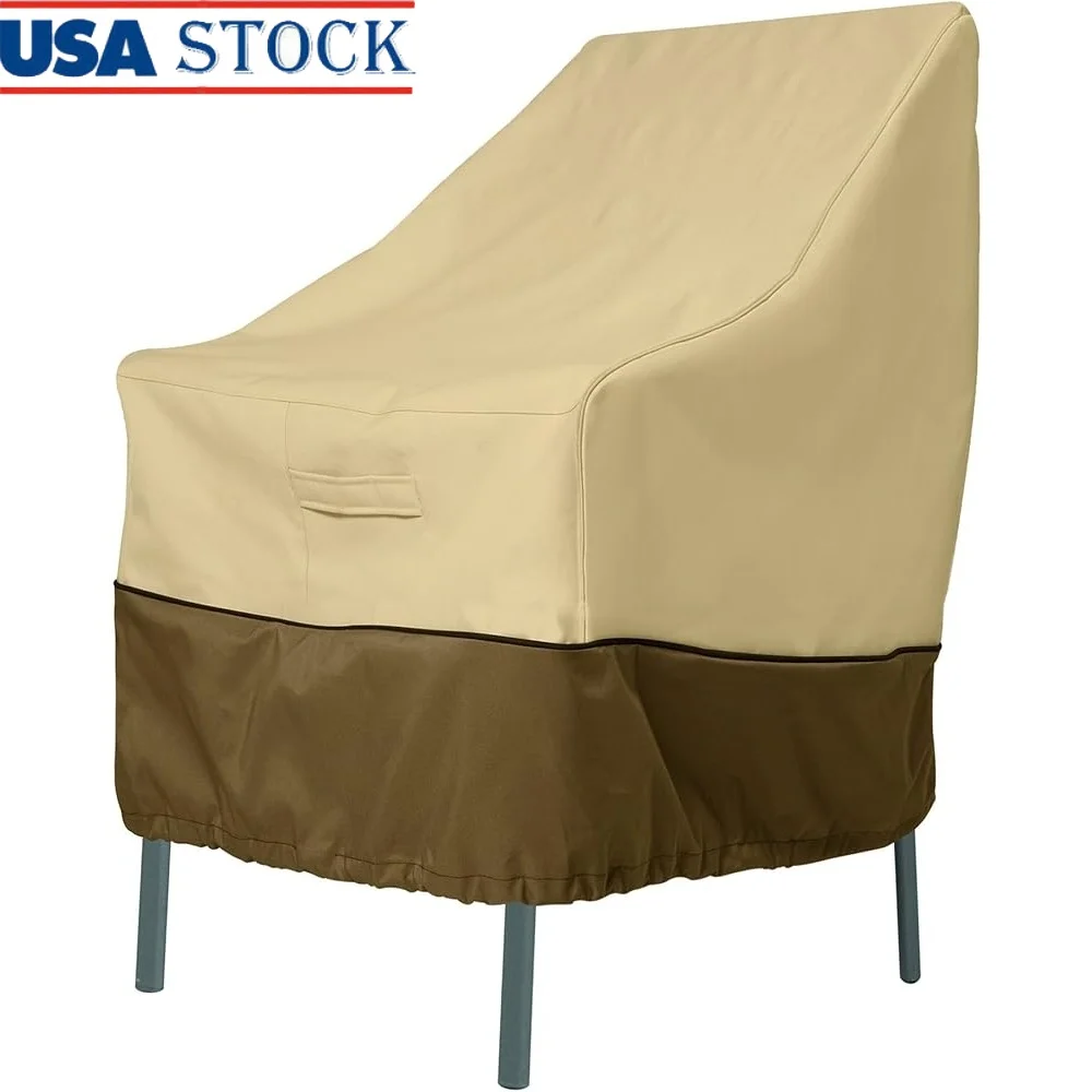 25.5 Inch Outdoor Patio Chair Cover Waterproof Heavy Duty High Back Protection UV Resistant Durable Polyester with Elastic Hem
25.5 Inch Outdoor Patio Chair Cover Waterproof Heavy Duty High Back Protection UV Resistant Durable Polyester with Elastic Hem