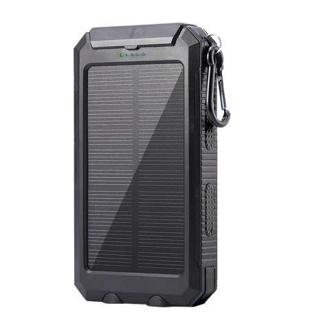 200000mah Solar Power Bank Waterproof Large Capacity Powerbank Fast Charging External Battery with SOS for IPhone Samsung Xiaomi