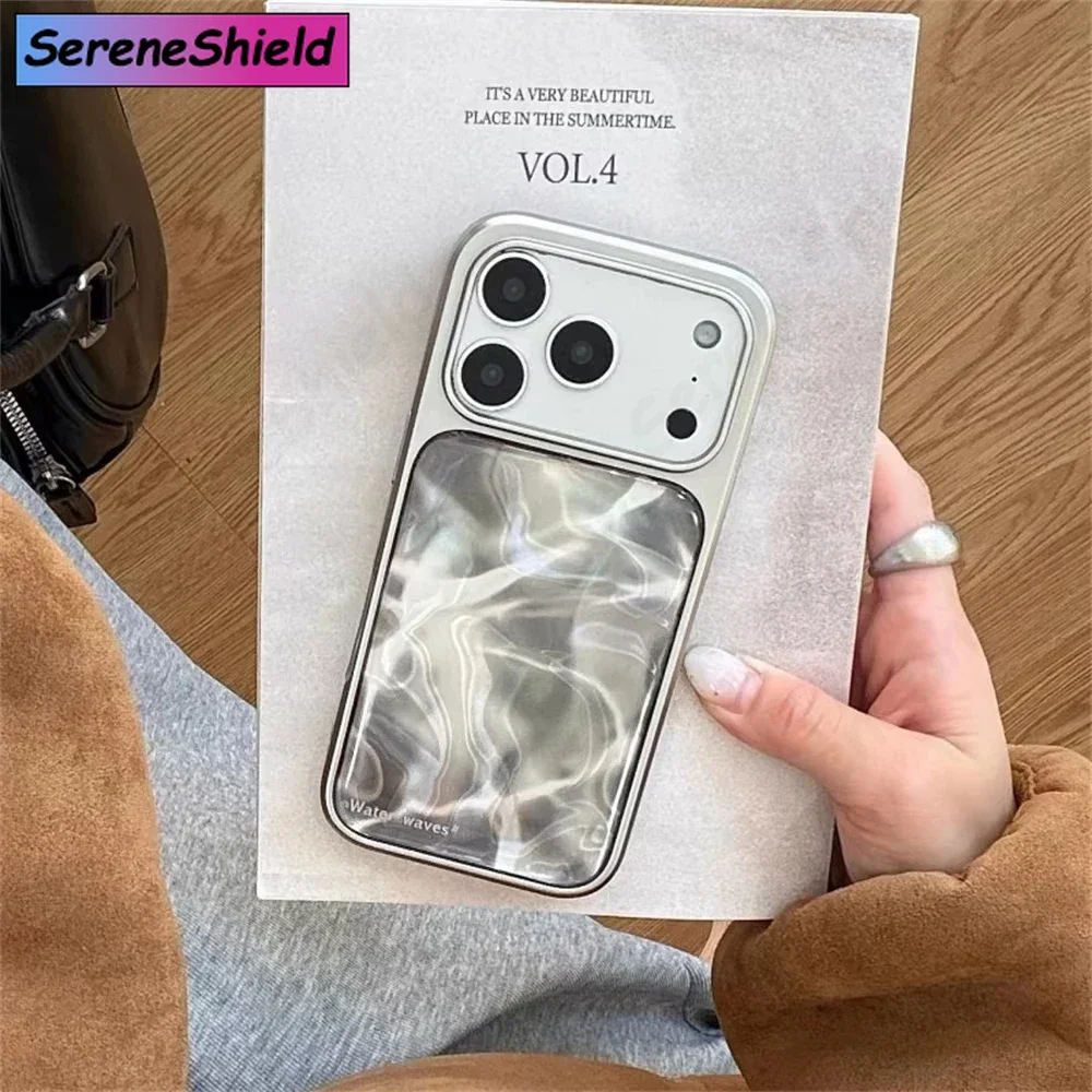 Luxury Water Ripples Pattern Electroplated Resin Casting Phone Case For iPhone 17 Air 16 Pro Max 15 14 Plus 13 12 11 Back Cover
Luxury Water Ripples Pattern Electroplated Resin Casting Phone Case For iPhone 17 Air 16 Pro Max 15 14 Plus 13 12 11 Back Cover