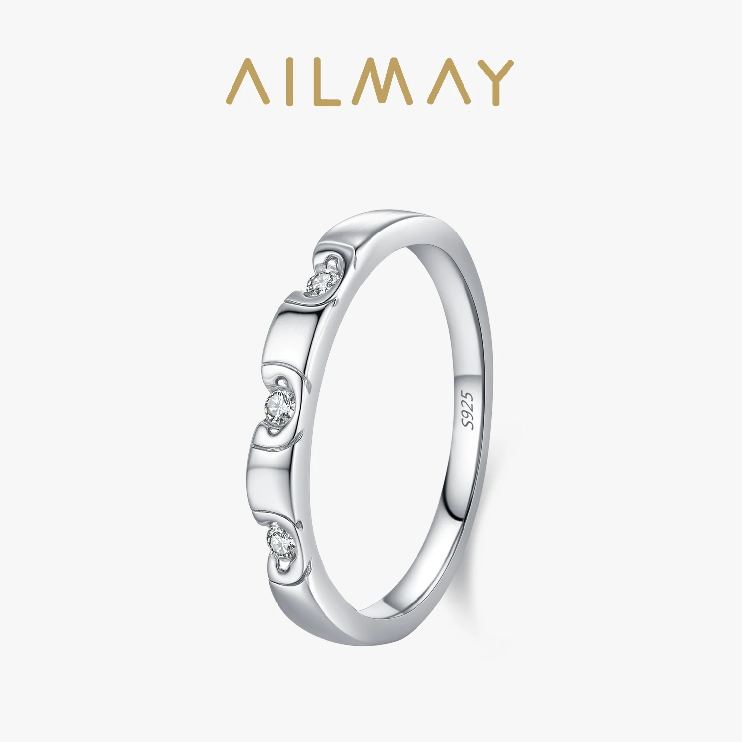 Ailmay стерлингового серебра 925 пробы модный геометрический дизайн кольцо на палец для женщин простой шарм ослепительные ювелирные изделия с цирконом
Ailmay стерлингового серебра 925 пробы модный геометрический дизайн кольцо на палец для женщин простой шарм ослепительные ювелирные изделия с цирконом