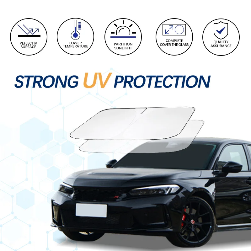 Windshield Sun Shade For Honda Typer Types Sunshade Sun Visor Protector Foldable Blocks UV Rays Keep Your Car Cooler
Windshield Sun Shade For Honda Typer Types Sunshade Sun Visor Protector Foldable Blocks UV Rays Keep Your Car Cooler