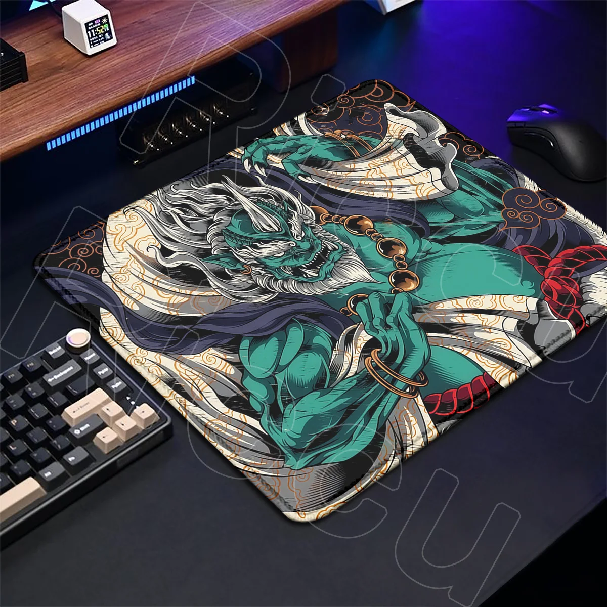 45x40CM Anime rapid response Mouse Pad E-sport Japanese Thunder God and Wind God Gaming Laptops Rubber Portable Gamer Desk mat
45x40CM Anime rapid response Mouse Pad E-sport Japanese Thunder God and Wind God Gaming Laptops Rubber Portable Gamer Desk mat