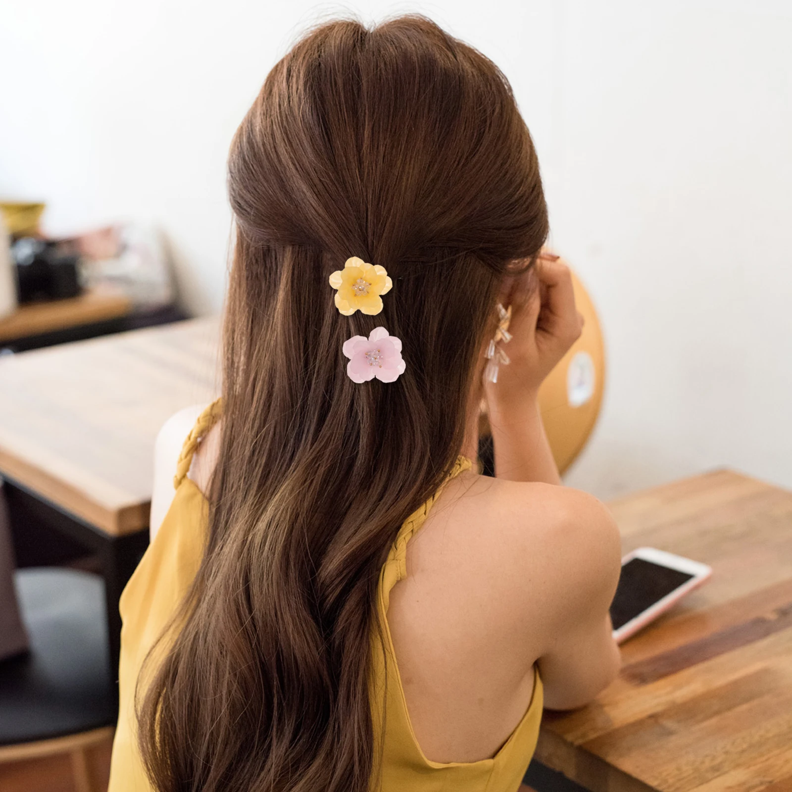 12pcs Hair Clips Flower Barrettes Lightweight s Hairpins Girls Hair Accessories Halloween Birthday Party 
12pcs Hair Clips Flower Barrettes Lightweight s Hairpins Girls Hair Accessories Halloween Birthday Party
