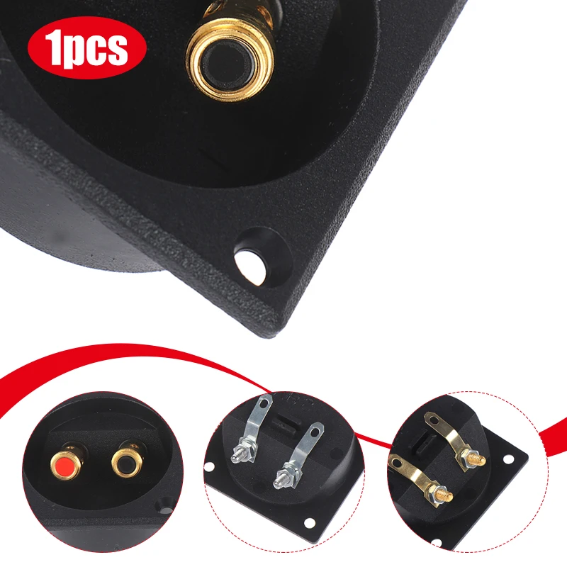 1Pc Double Binding Post Screw Connector Subwoofer Plug 50mm Round Cup Subwoofer Plug Car Stereo Speaker Box Terminal Connector
1Pc Double Binding Post Screw Connector Subwoofer Plug 50mm Round Cup Subwoofer Plug Car Stereo Speaker Box Terminal Connector